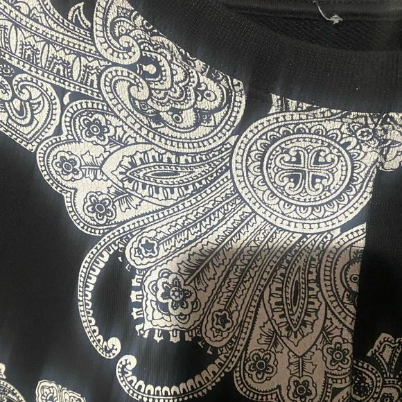 McQ black puzzle print sweater